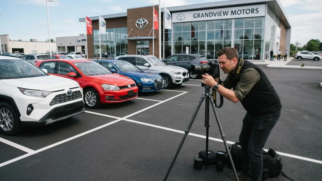 portafolio de fotografía automotriz